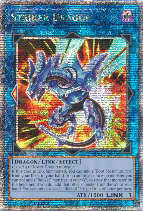 Striker Dragon, 25th Anniversary Rarity Collection · RA01-EN046