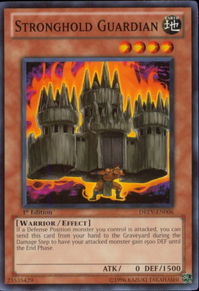 Stronghold Guardian, Duelist Revolution Sneak Peek Participation Card · DREV-EN006
