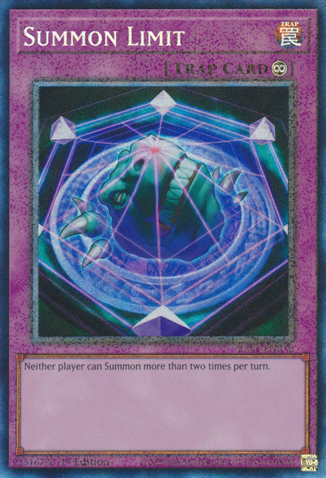 Summon Limit, 25th Anniversary Rarity Collection · RA01-EN070