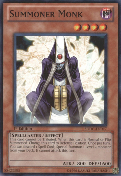 Summoner Monk, Dragons Collide Structure Deck · SDDC-EN017