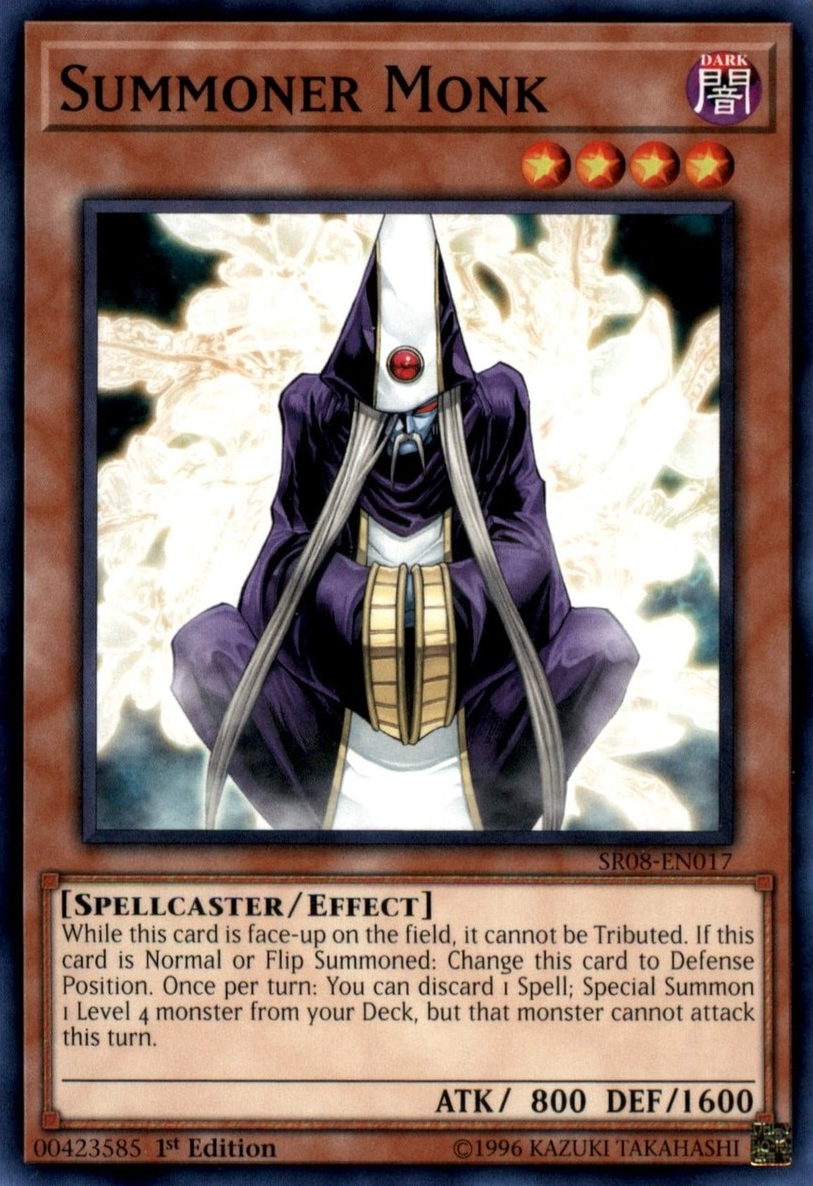 Summoner Monk, Structure Deck: Order of the Spellcasters · SR08-EN017