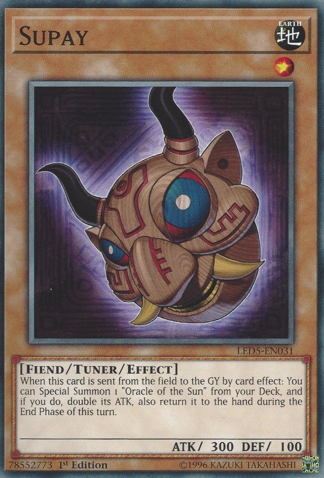 Supay, Legendary Duelists: Immortal Destiny · LED5-EN031
