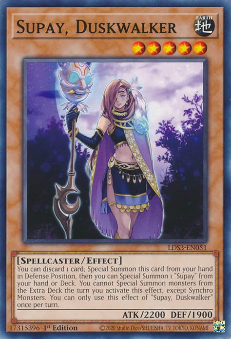 Supay, Duskwalker, Legendary Duelists: Season 3 · LDS3-EN051