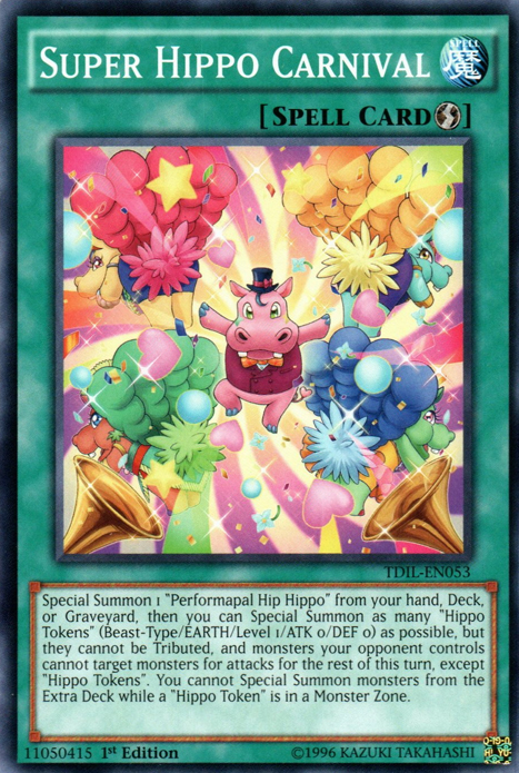 Super Hippo Carnival, The Dark Illusion Sneak Peek Participation Card · TDIL-EN053