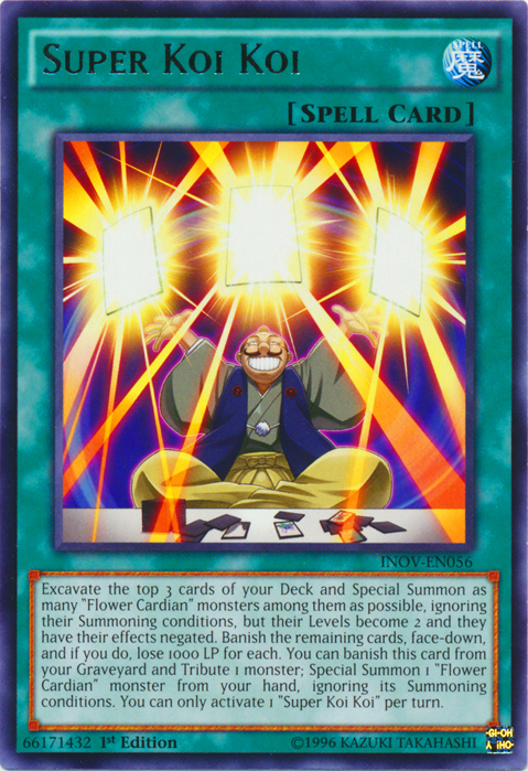 Super Koi Koi, Invasion: Vengeance Sneak Peek Participation Card · INOV-EN056