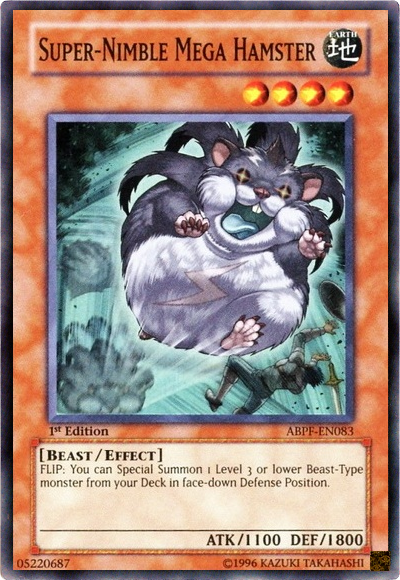 Super-Nimble Mega Hamster, Absolute Powerforce Sneak Peek Participation Card · ABPF-EN083
