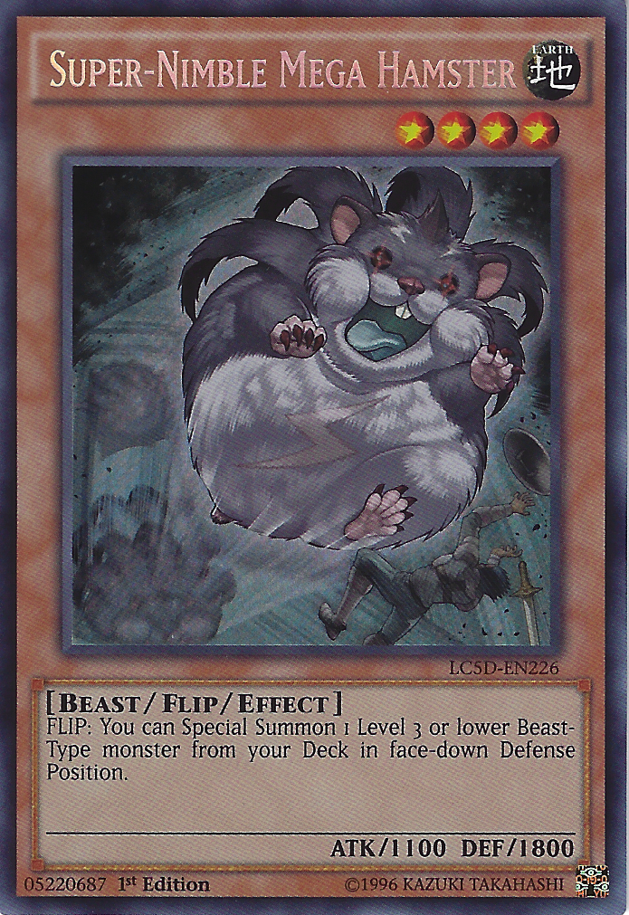 Super-Nimble Mega Hamster, Legendary Collection 5D's Mega Pack · LC5D-EN226