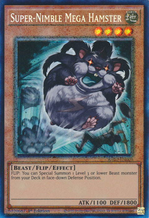 Super-Nimble Mega Hamster, 25th Anniversary Rarity Collection II · RA02-EN004