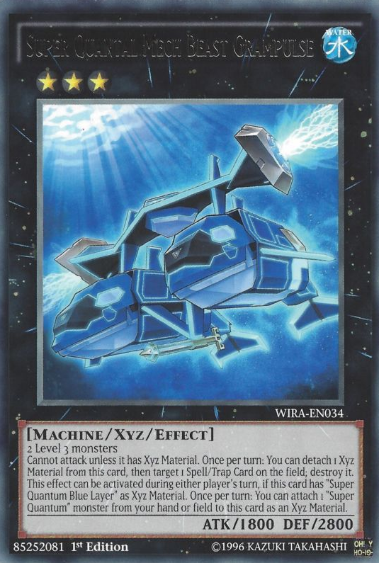 Super Quantal Mech Beast Grampulse, Wing Raiders · WIRA-EN034