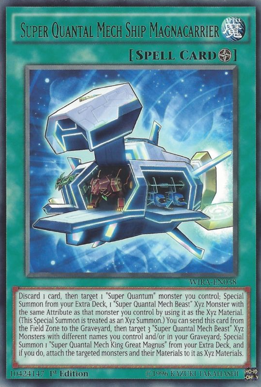Super Quantal Mech Ship Magnacarrier, Wing Raiders · WIRA-EN038