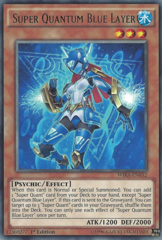 Super Quantum Blue Layer, Wing Raiders · WIRA-EN032