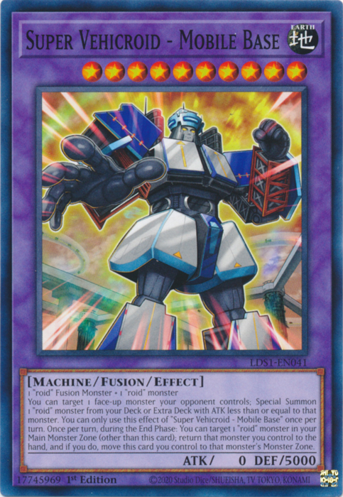 Super Vehicroid - Mobile Base, Legendary Duelists: Season 1 · LDS1-EN041