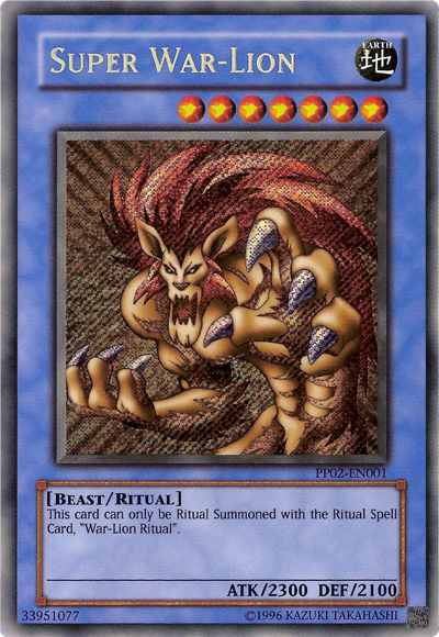 Super War-Lion, Premium Pack 2 (TCG) · PP02-EN001