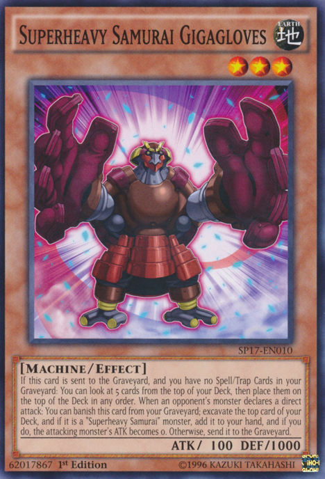 Superheavy Samurai Gigagloves, Star Pack Battle Royal · SP17-EN010