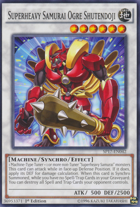 Superheavy Samurai Ogre Shutendoji, Star Pack Battle Royal · SP17-EN042