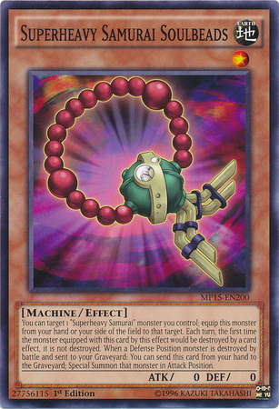 Superheavy Samurai Soulbeads, 2015 Mega-Tin Mega Pack · MP15-EN200