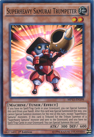 Superheavy Samurai Trumpeter, 2015 Mega-Tin Mega Pack · MP15-EN198