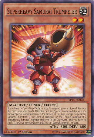 Superheavy Samurai Trumpeter, Star Pack ARC-V · SP15-EN028