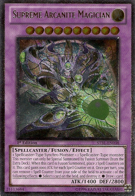 Supreme Arcanite Magician, Starstrike Blast Sneak Peek Participation Card · STBL-EN038