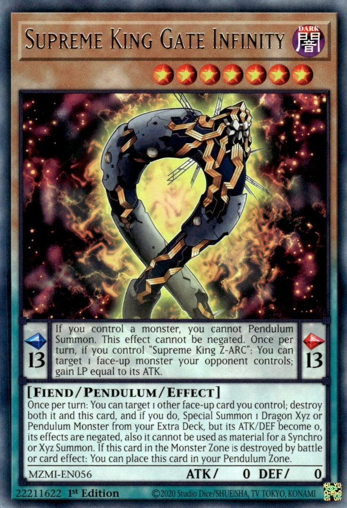 Supreme King Gate Infinity, Maze of Millennia · MZMI-EN056