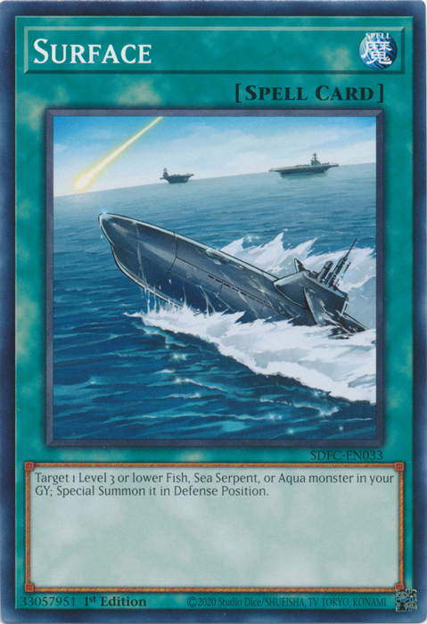 Surface, Structure Deck: Freezing Chains · SDFC-EN033