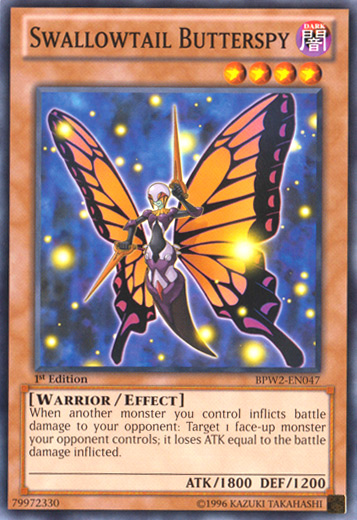 Swallowtail Butterspy, War of the Giants: Round 2 · BPW2-EN047