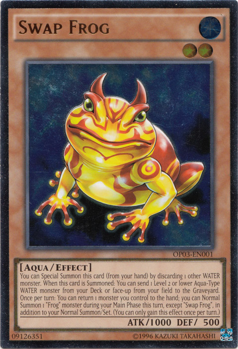 Swap Frog, OTS Tournament Pack 3 · OP03-EN001