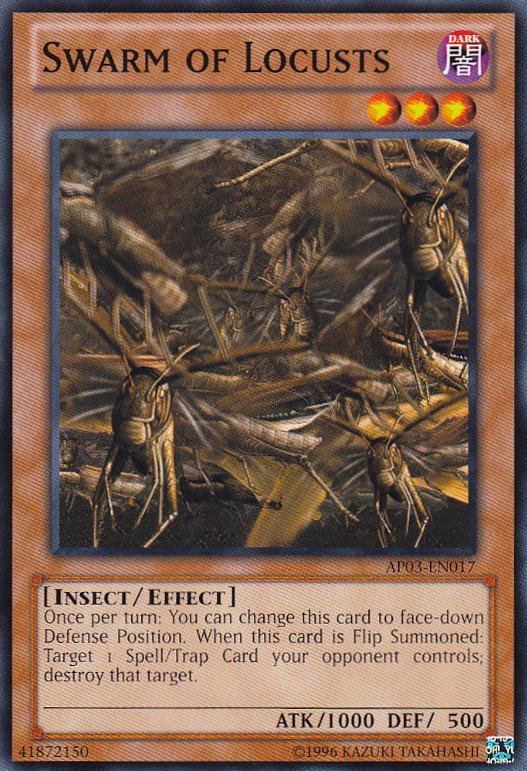Swarm of Locusts, Astral Pack Three · AP03-EN017