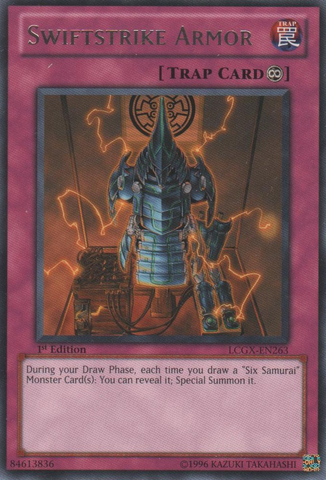 Swiftstrike Armor, Legendary Collection 2: The Duel Academy Years Mega Pack · LCGX-EN263