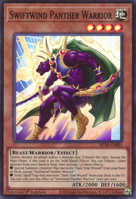 Swiftwind Panther Warrior, Beyond the Brave · BETB-EN001