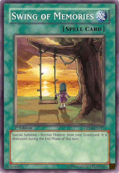 Swing of Memories, Duelist Pack: Jaden Yuki 3 · DP06-EN017