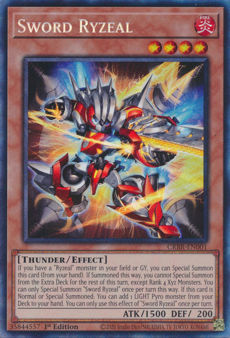 Sword Ryzeal, Crossover Breakers · CRBR-EN001