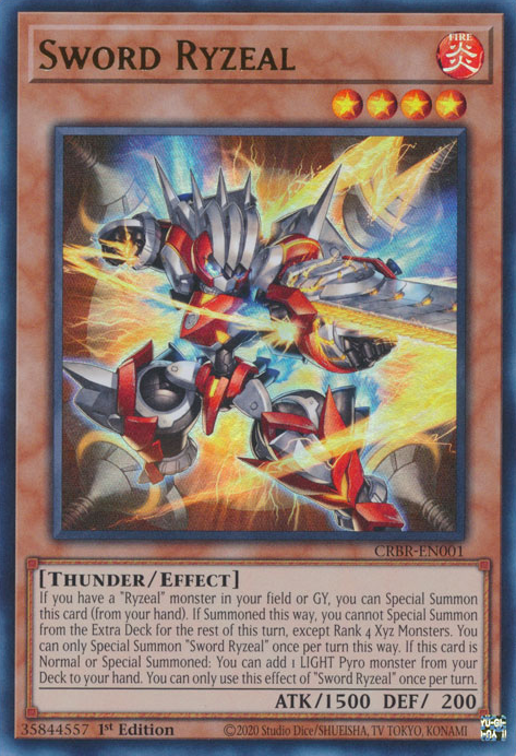 Sword Ryzeal, Crossover Breakers · CRBR-EN001