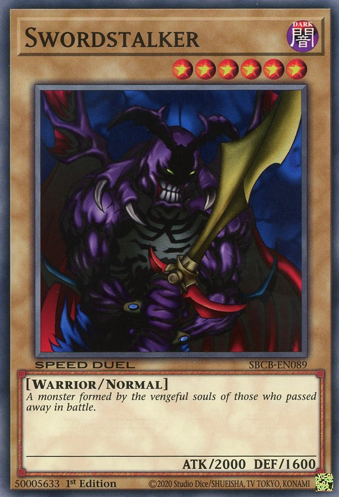 Swordstalker, Speed Duel: Battle City Box · SBCB-EN089
