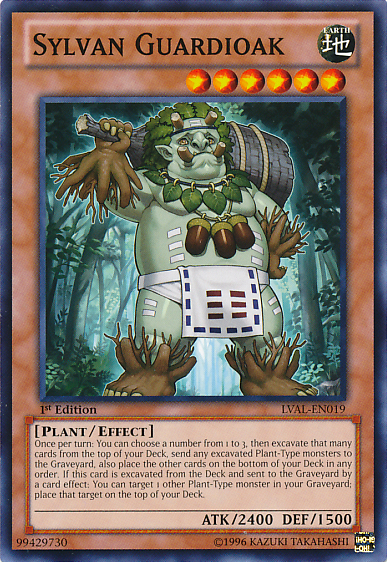 Sylvan Guardioak, Legacy of the Valiant Sneak Peek Participation Card · LVAL-EN019
