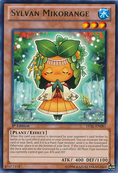 Sylvan Mikorange, Legacy of the Valiant Sneak Peek Participation Card · LVAL-EN081