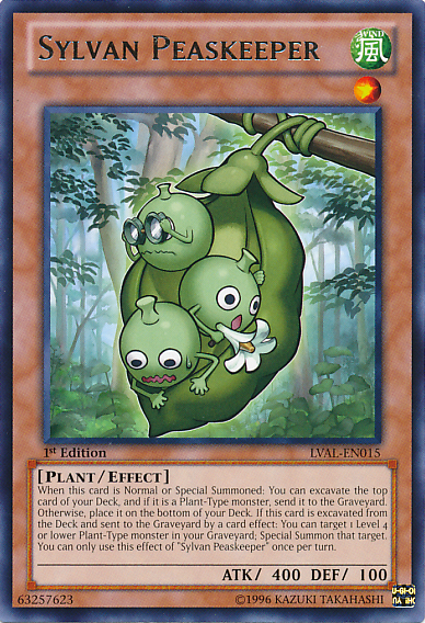 Sylvan Peaskeeper, Legacy of the Valiant Sneak Peek Participation Card · LVAL-EN015