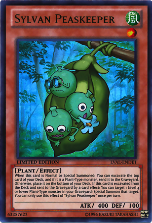 Sylvan Peaskeeper, Legacy of the Valiant Sneak Peek Participation Card · LVAL-ENDE1