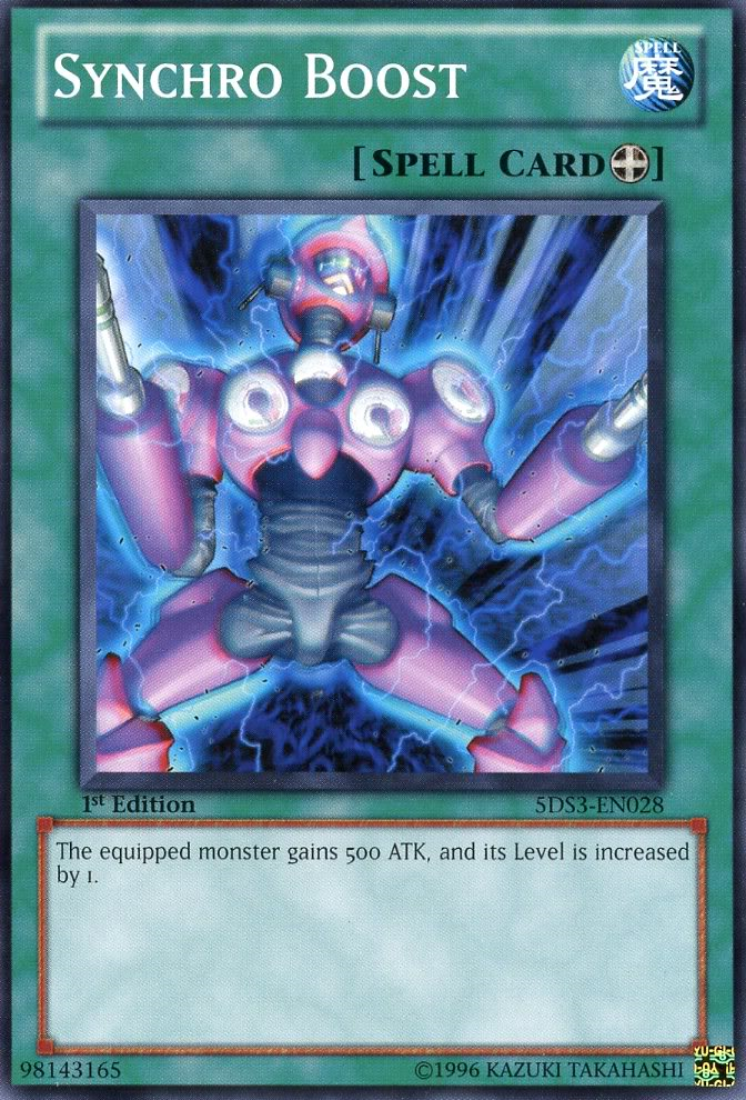Synchro Boost, Starter Deck: Duelist Toolbox · 5DS3-EN028