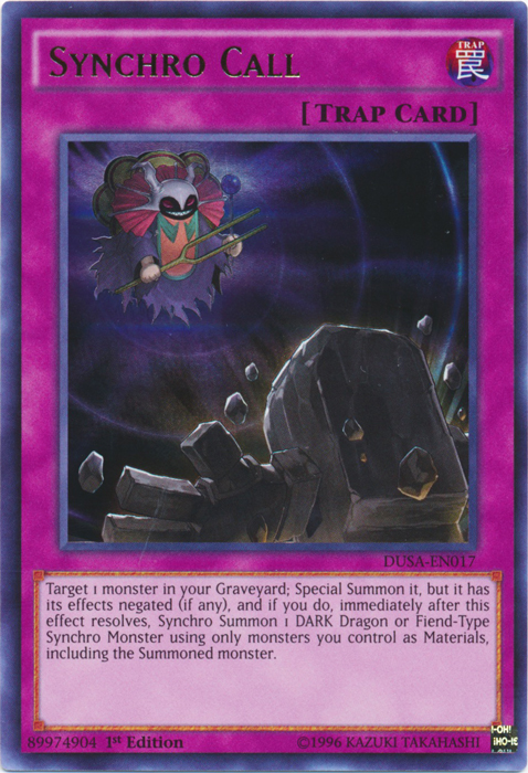 Synchro Call, Duelist Saga · DUSA-EN017