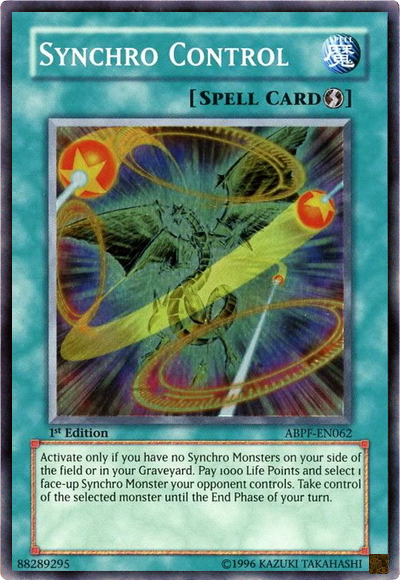 Synchro Control, Absolute Powerforce Sneak Peek Participation Card · ABPF-EN062