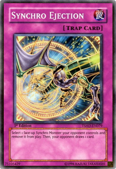 Synchro Ejection, The Shining Darkness Sneak Peek Participation Card · TSHD-EN079