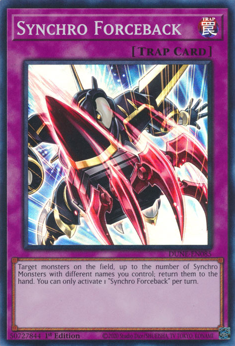 Synchro Forceback, Duelist Nexus · DUNE-EN085
