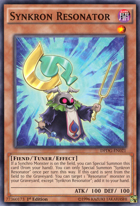 Synkron Resonator, Duelist Pack: Dimensional Guardians · DPDG-EN021