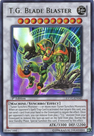 T.G. Blade Blaster, Extreme Victory Sneak Peek Participation Card · EXVC-EN042