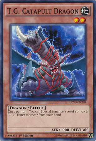T.G. Catapult Dragon, Legendary Collection 5D's Mega Pack · LC5D-EN208