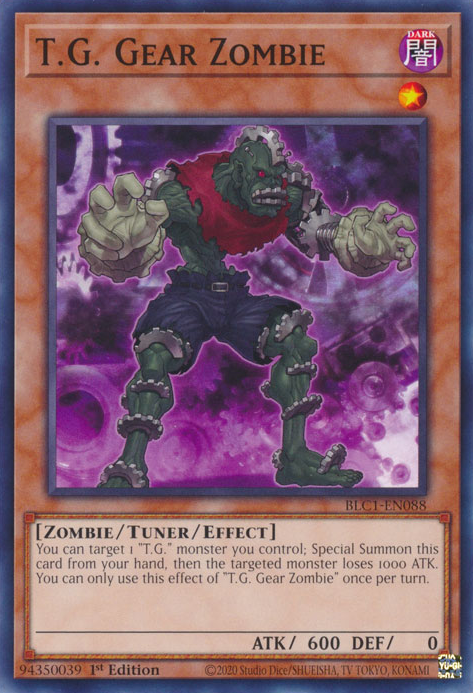 T.G. Gear Zombie, Battles of Legend: Chapter 1 · BLC1-EN088
