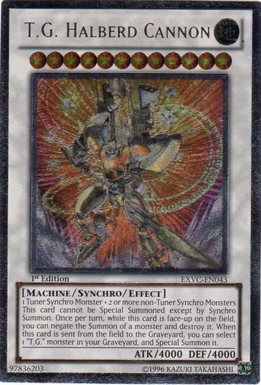 T.G. Halberd Cannon, Extreme Victory Sneak Peek Participation Card · EXVC-EN043