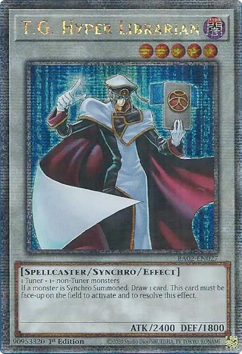 T.G. Hyper Librarian, 25th Anniversary Rarity Collection II · RA02-EN027