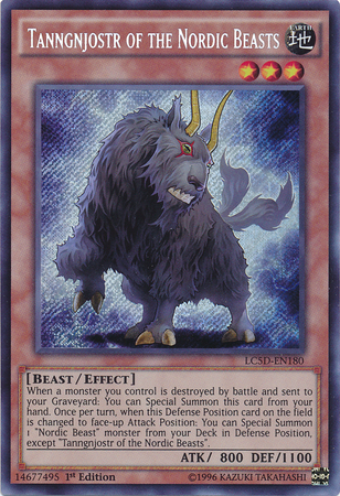 Tanngnjostr of the Nordic Beasts, Legendary Collection 5D's Mega Pack · LC5D-EN180